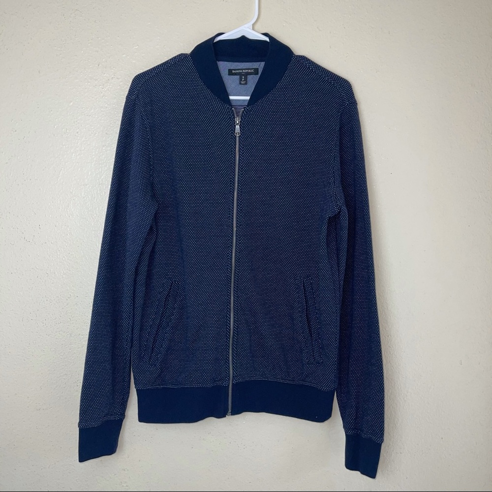 Banana Republic Printed Zip Jacket - Picture 2 of 9